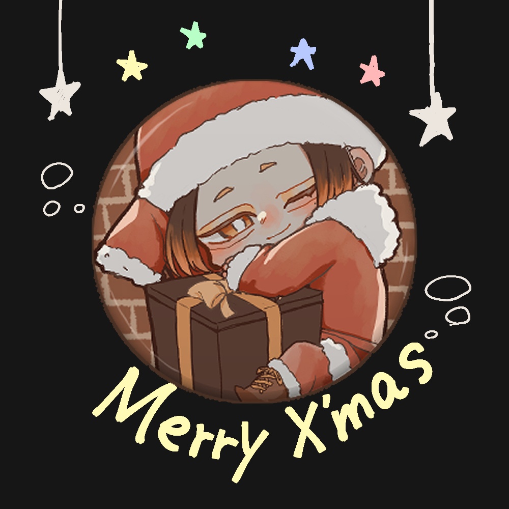 缶バッジ05　クリスマス　完売