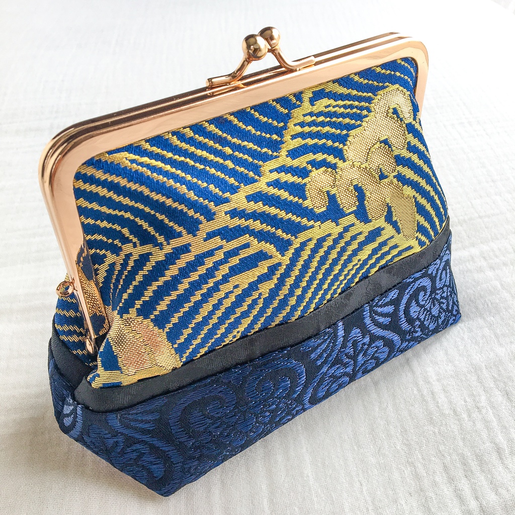 【剣が刻】金襴がま口…『叉梵』