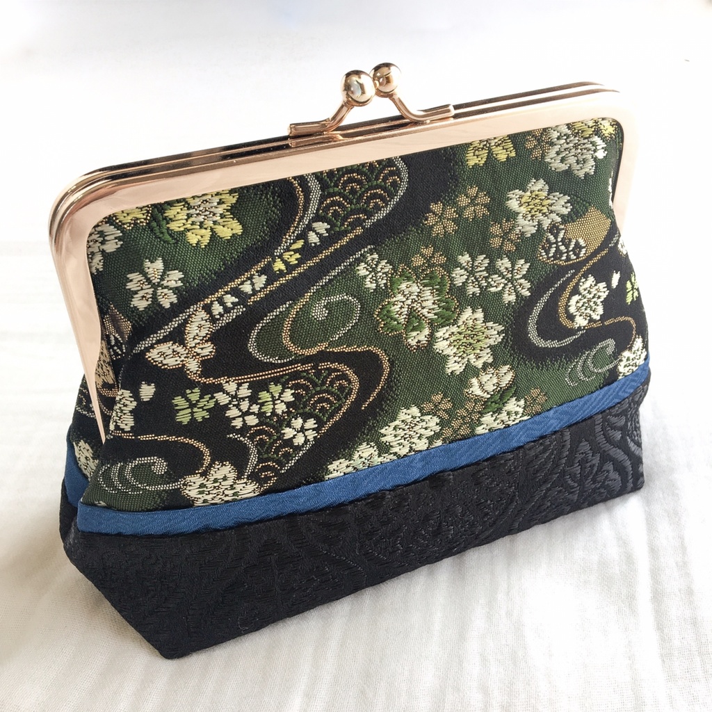 【剣が刻】金襴がま口…『青波征一郎』