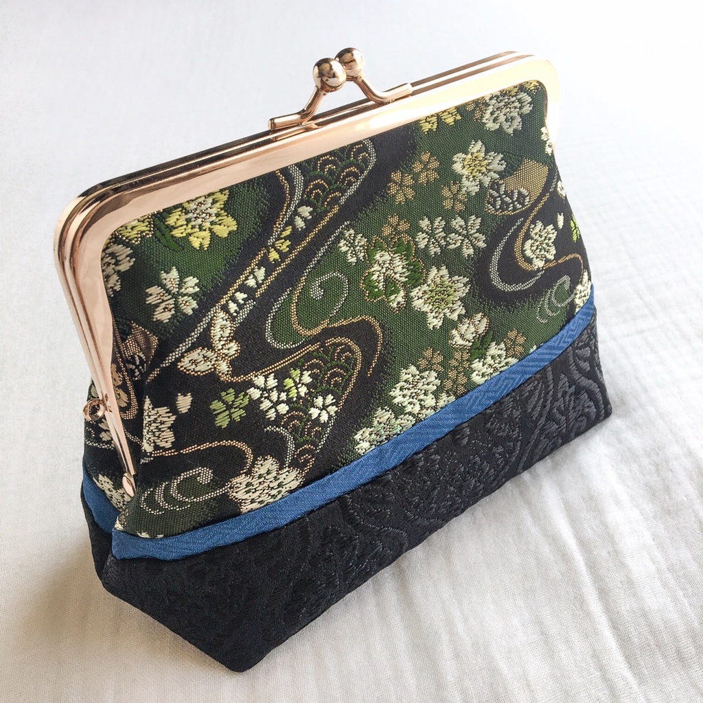 【剣が刻】金襴がま口…『青波征一郎』