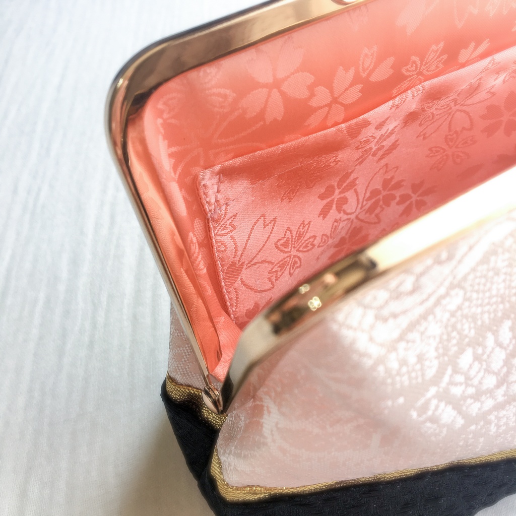 【剣が刻】金襴がま口…『萩嵐雪』