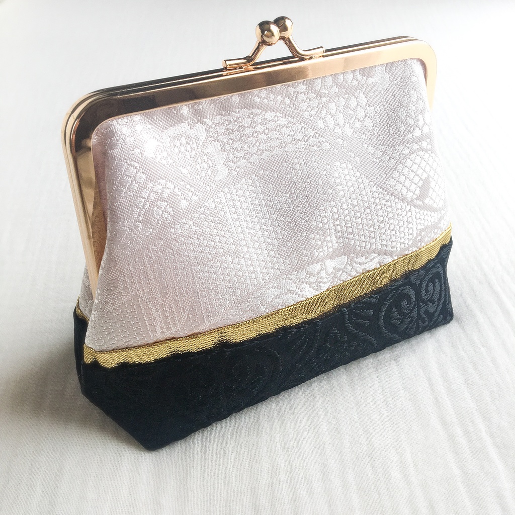 【剣が刻】金襴がま口…『萩嵐雪』