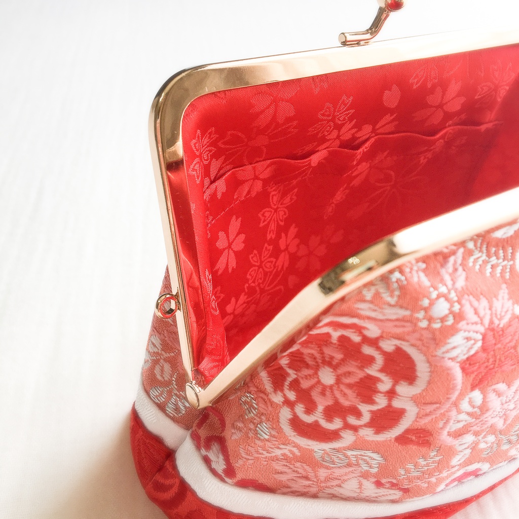 【剣が刻】金襴がま口…『梢姫』