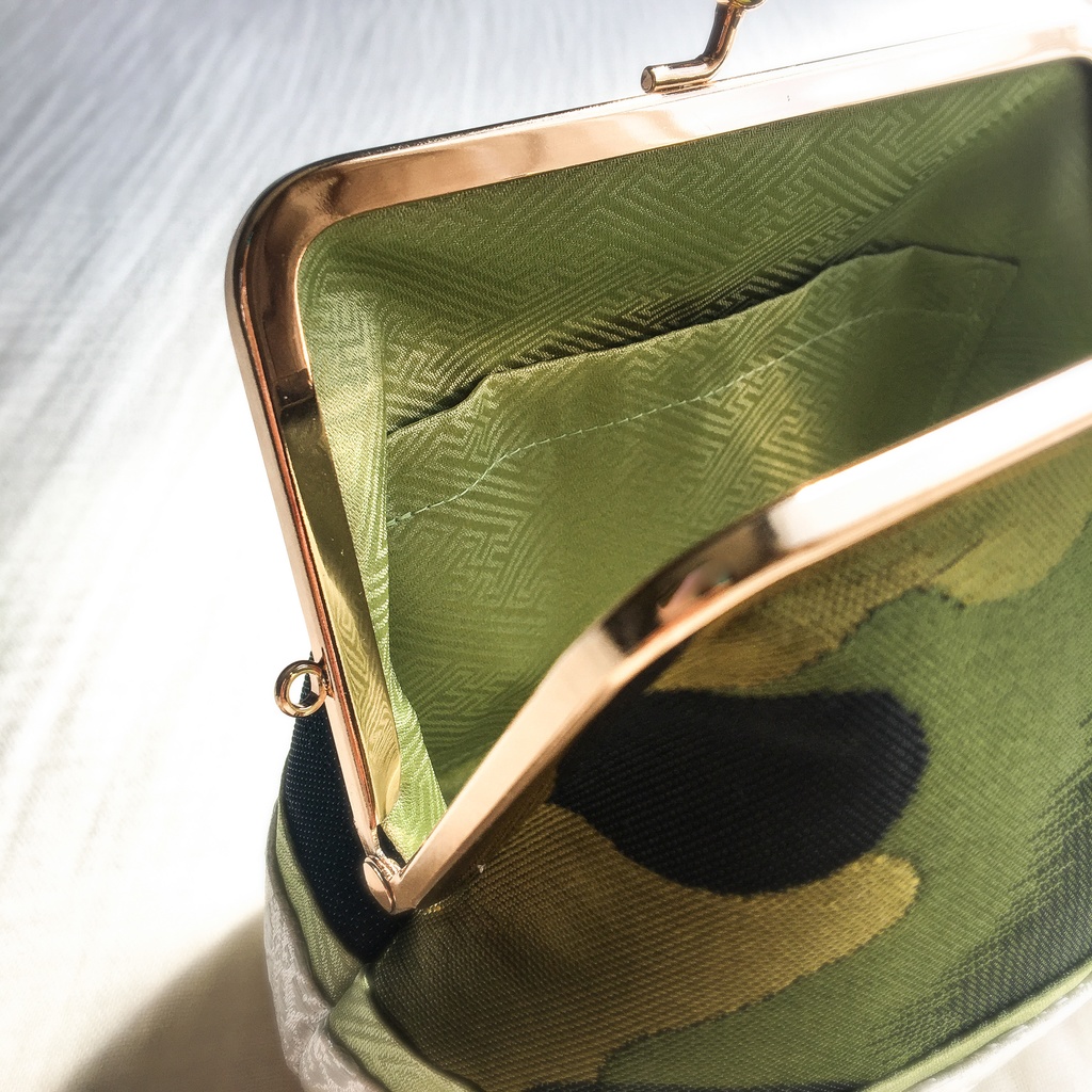 【剣が刻】金襴がま口…『松尾芭蕉』