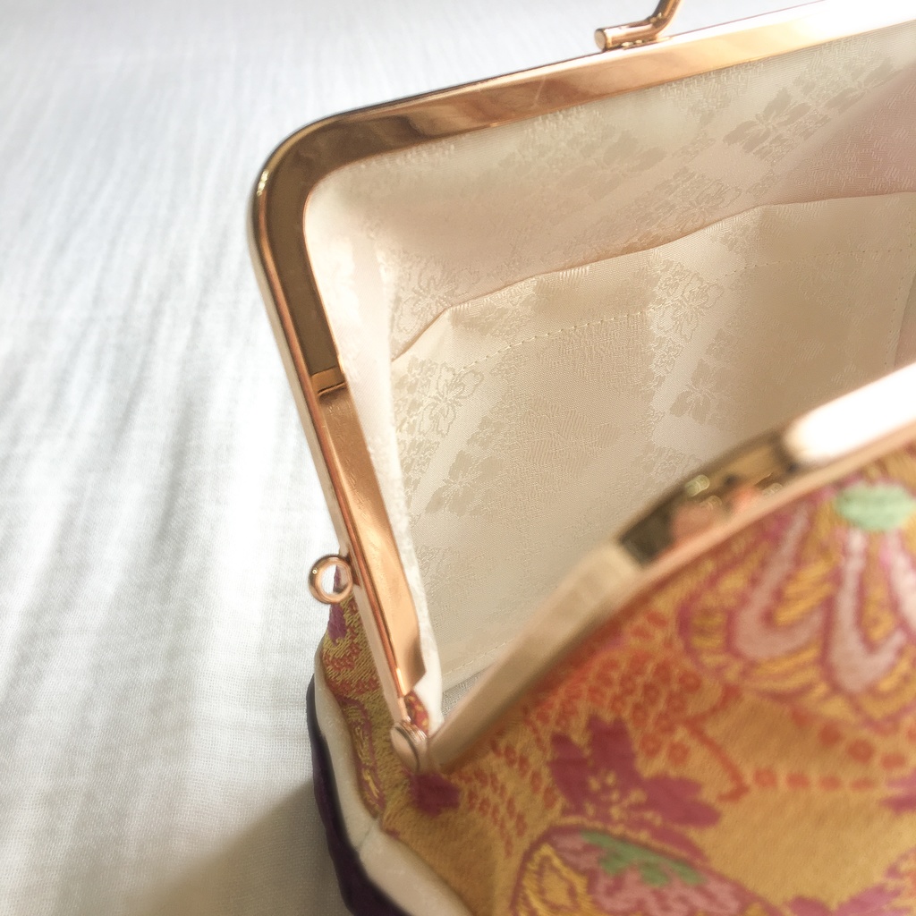 【剣が刻】金襴がま口…『日鞠』