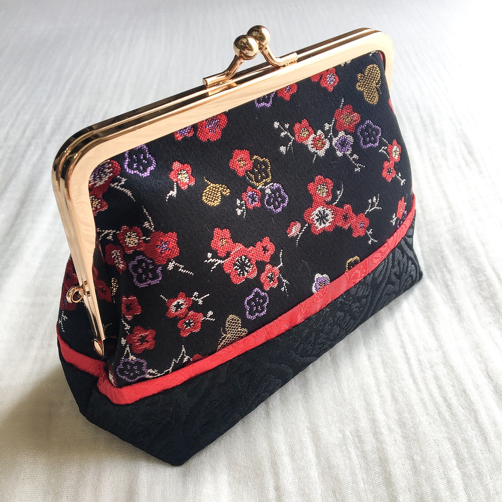 【剣が刻】金襴がま口…『珠』