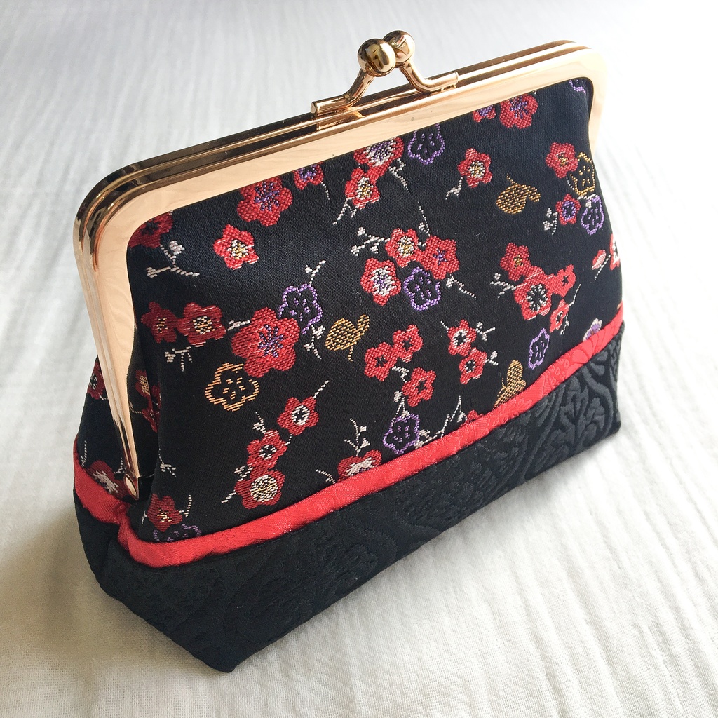 【剣が刻】金襴がま口…『珠』