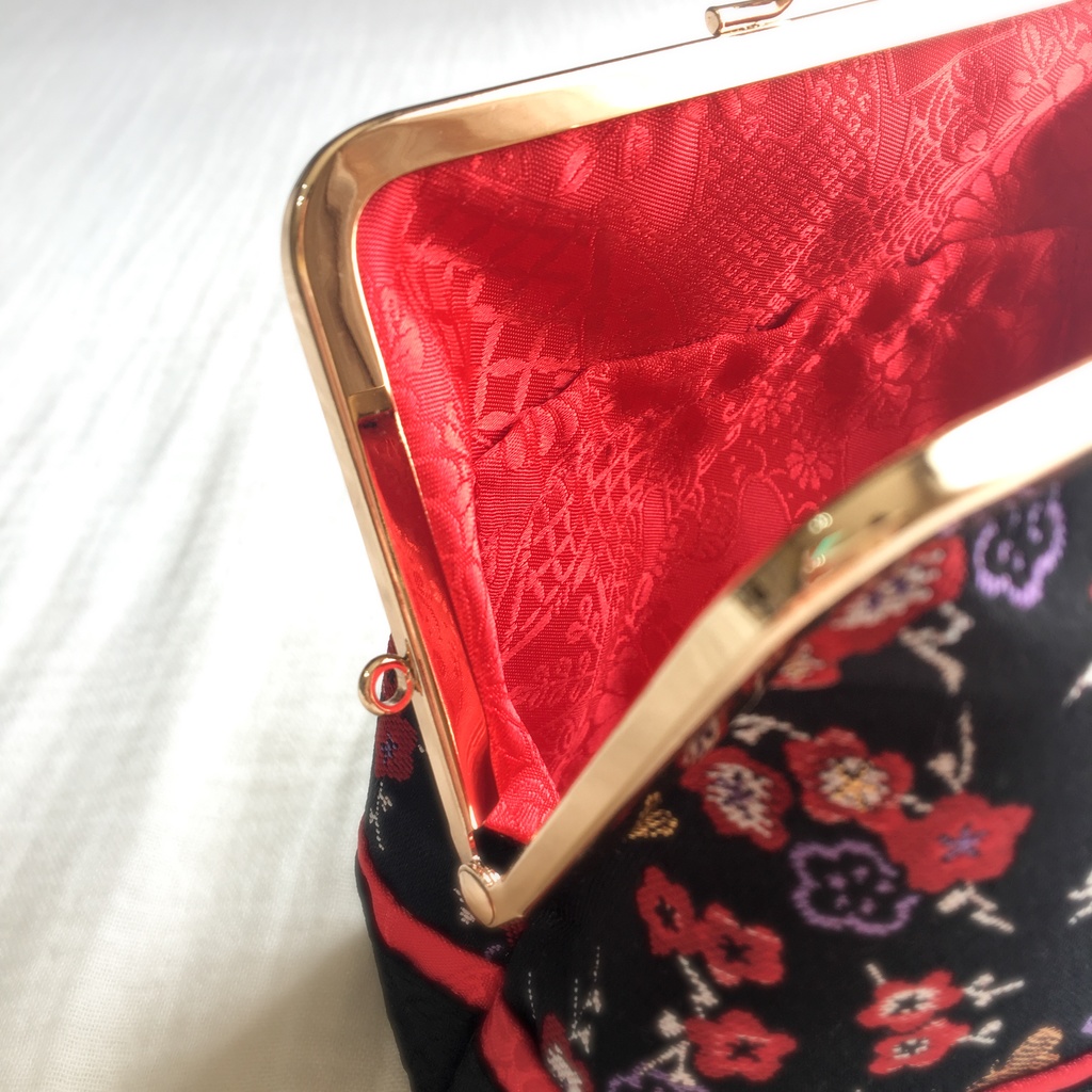 【剣が刻】金襴がま口…『珠』