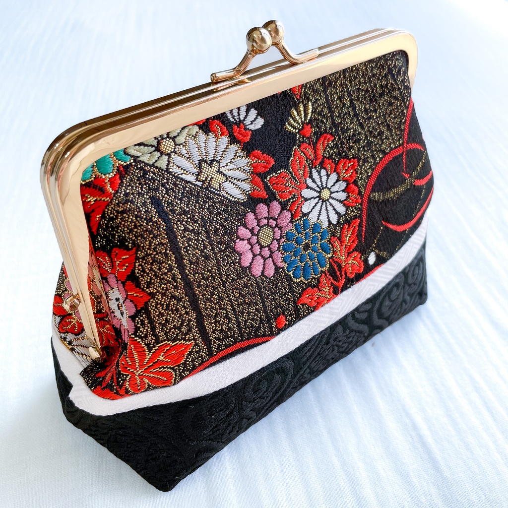 【剣が刻】金襴がま口…『蛭子神』