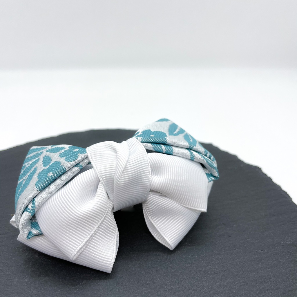 【剣が刻】金襴バレッタ…『葵』