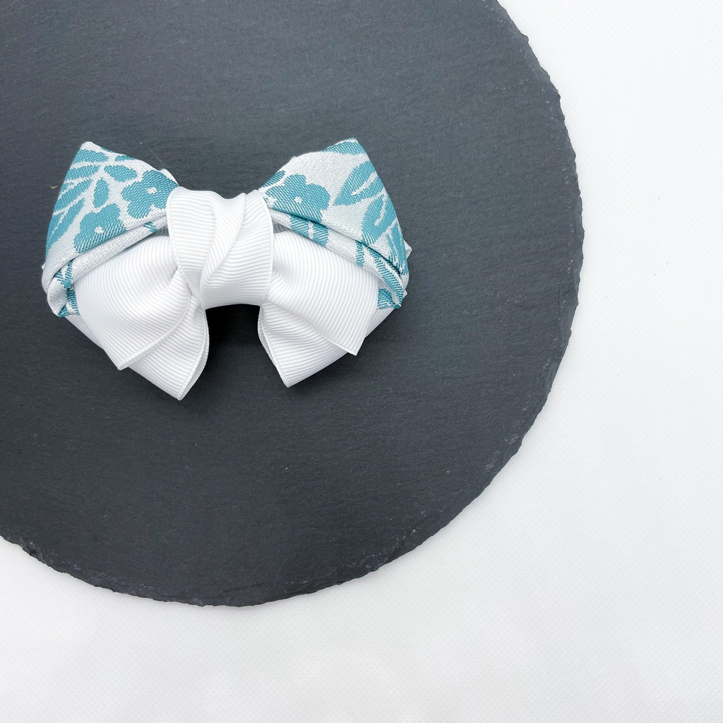 【剣が刻】金襴バレッタ…『葵』