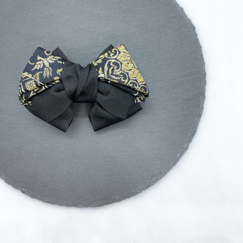 【剣が刻】金襴バレッタ…『樒』