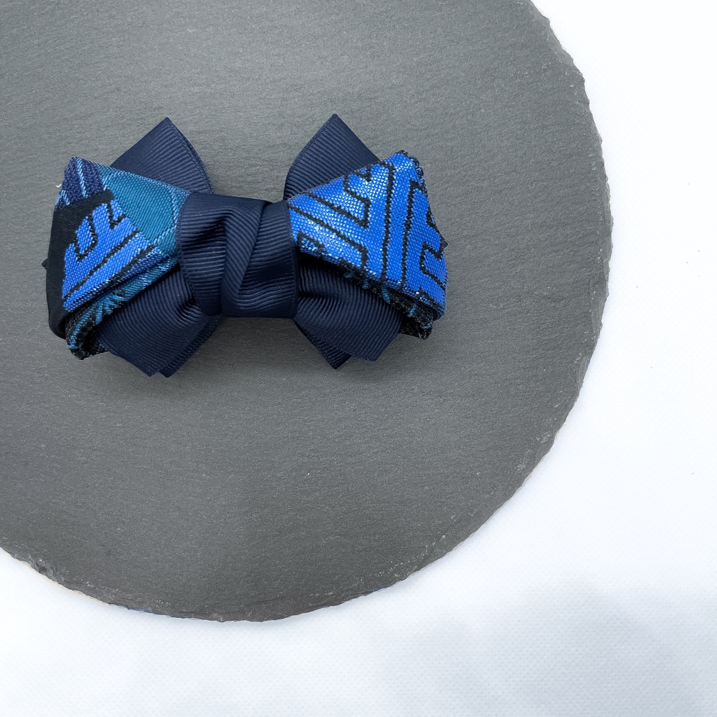 【剣が刻】金襴バレッタ…『鶴間大吉』