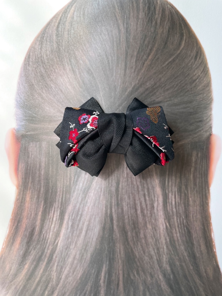 【剣が刻】金襴バレッタ…『珠』