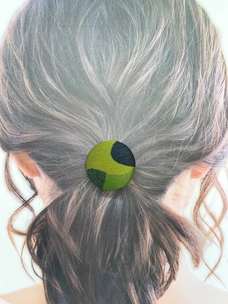 【剣が刻】金襴ヘアゴム…『松尾芭蕉』