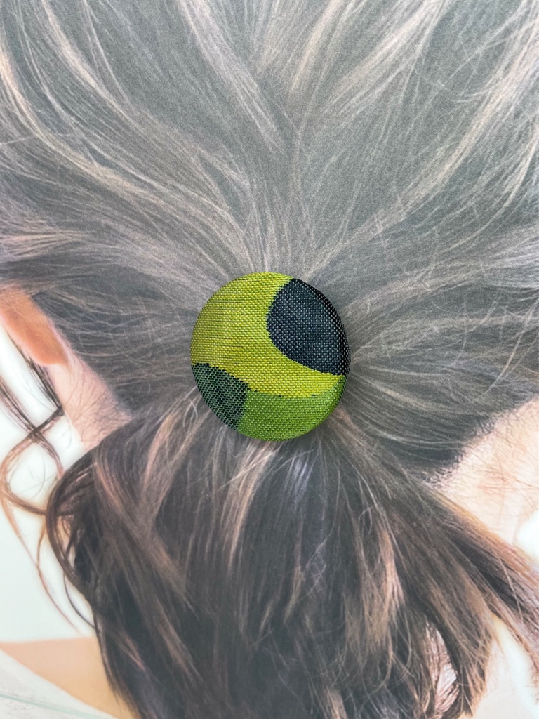 【剣が刻】金襴ヘアゴム…『松尾芭蕉』