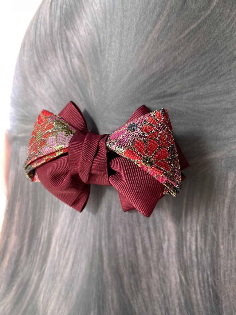 【剣が刻】金襴バレッタ…『狗牙丸』