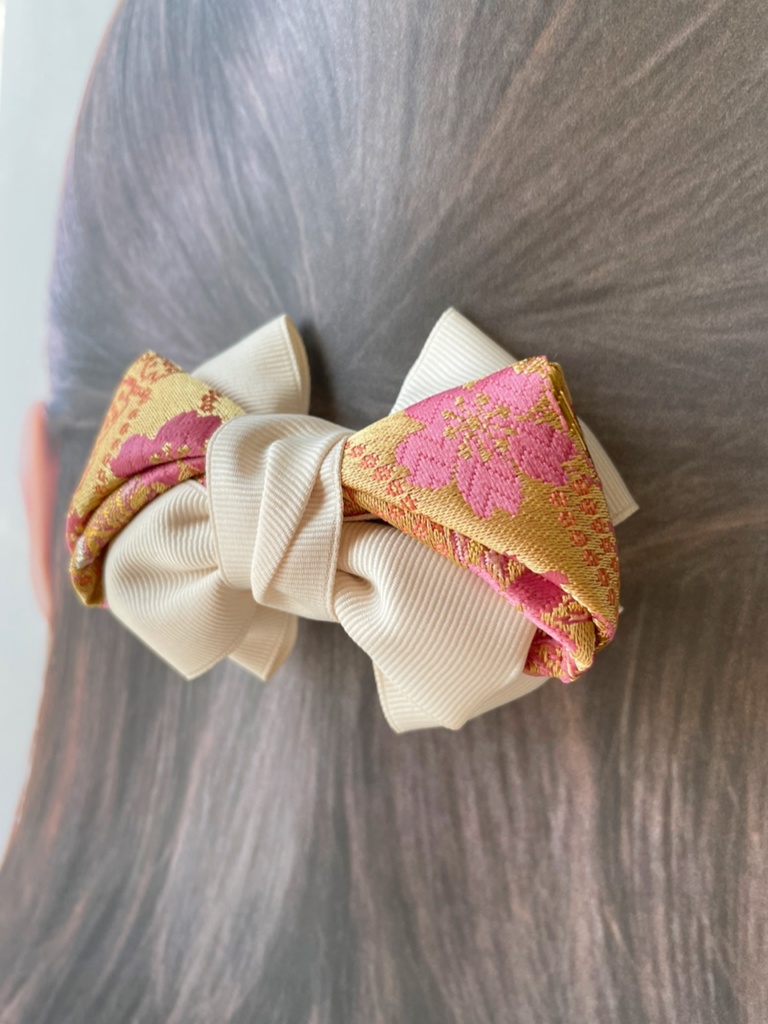 【剣が刻】金襴バレッタ…『日鞠』