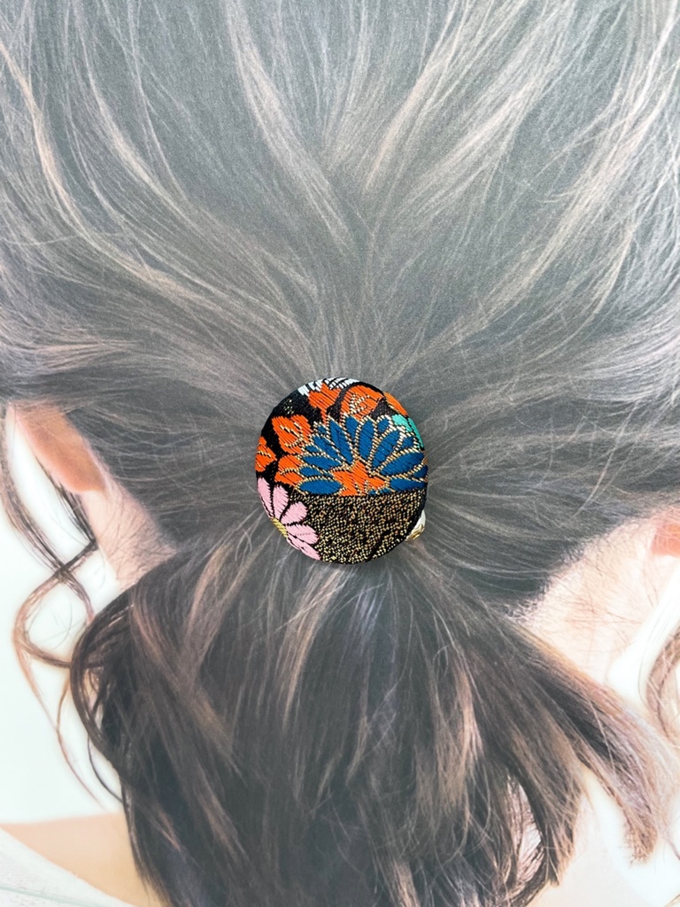 【剣が刻】金襴ヘアゴム…『蛭子神』