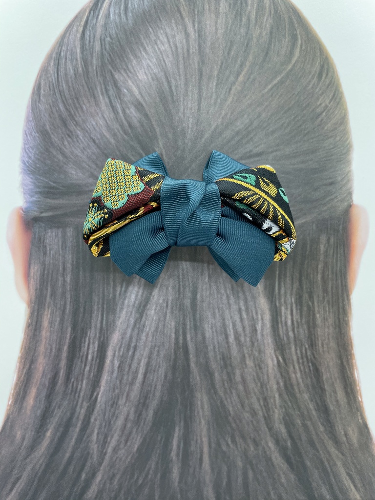 【剣が刻】金襴バレッタ…『蛟』