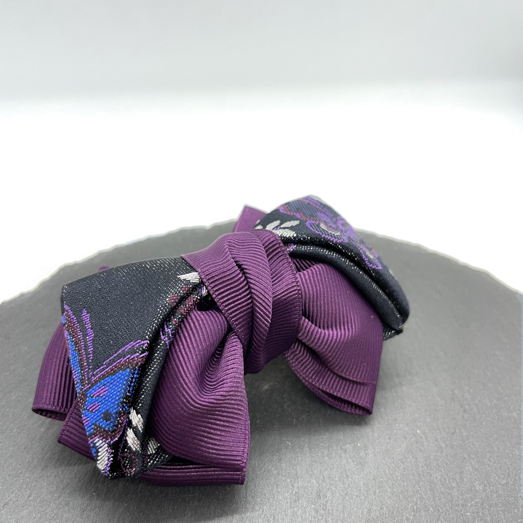 【剣が刻】金襴バレッタ…『卯蝶』