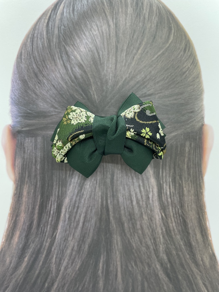 【剣が刻】金襴バレッタ…『青波征一郎』