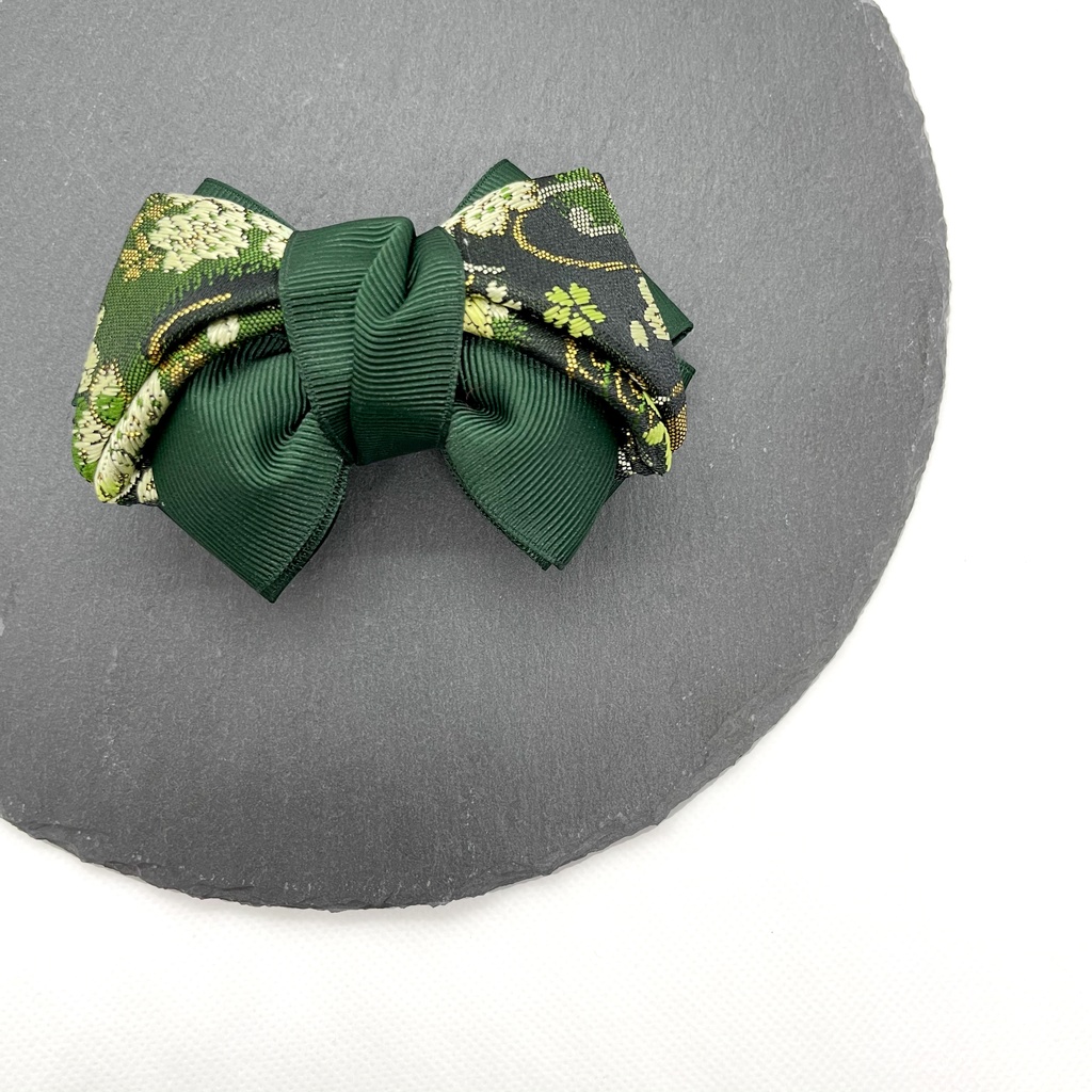 【剣が刻】金襴バレッタ…『青波征一郎』