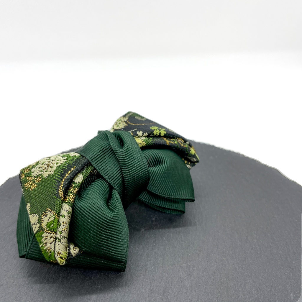 【剣が刻】金襴バレッタ…『青波征一郎』