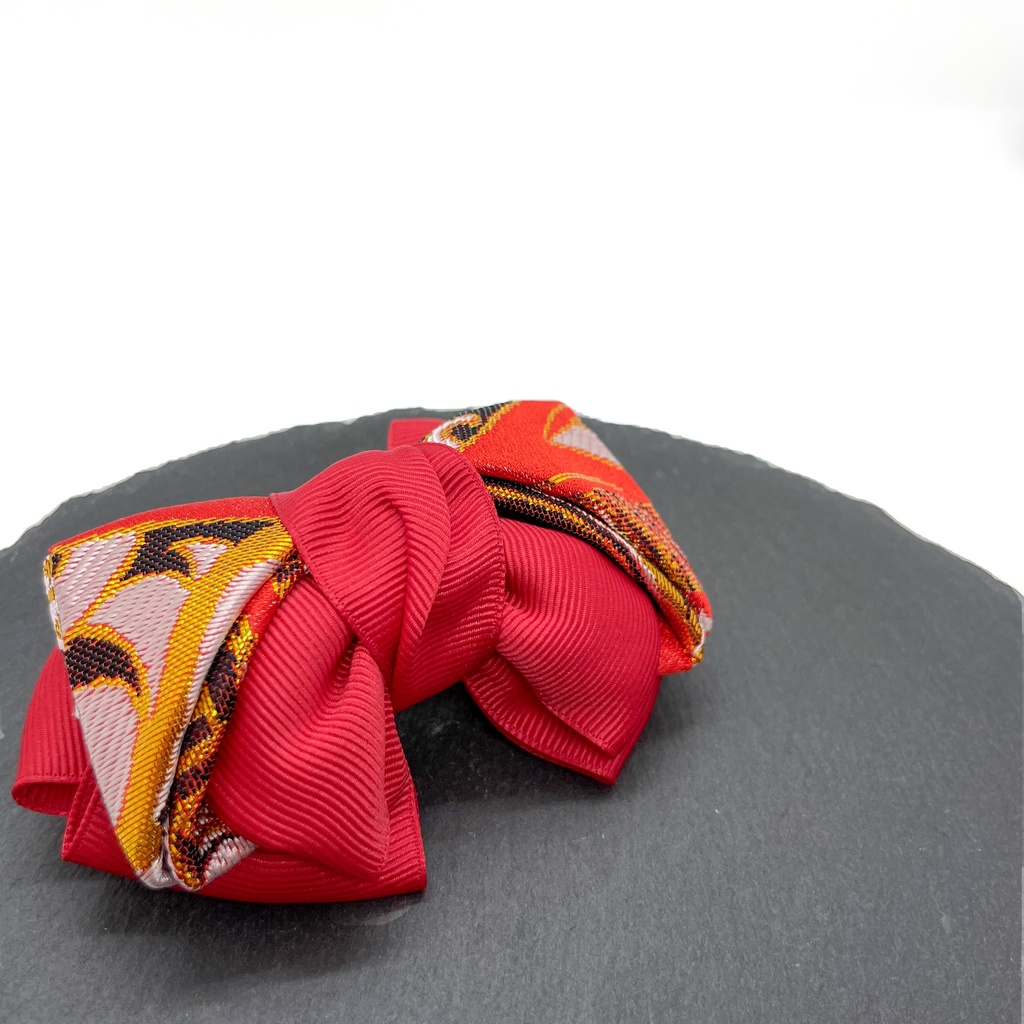 【剣が刻】金襴バレッタ…『荒木又右衛門』