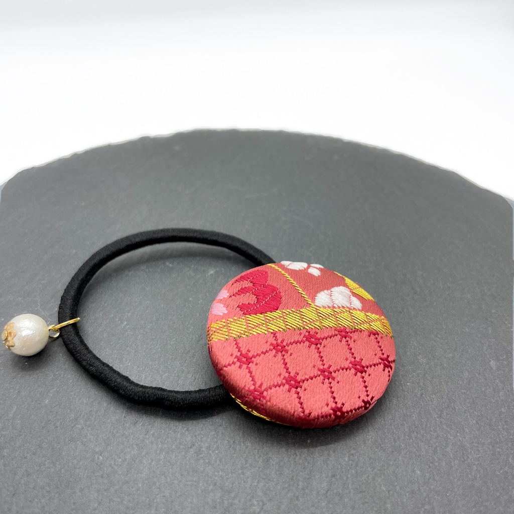 【剣が刻】金襴ヘアゴム…『歌京音丸』