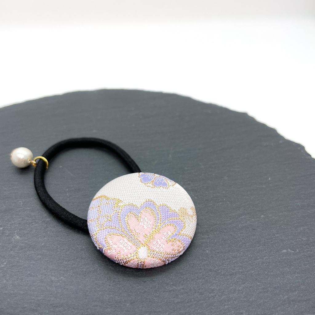 【剣が刻】金襴ヘアゴム…『不動十王』