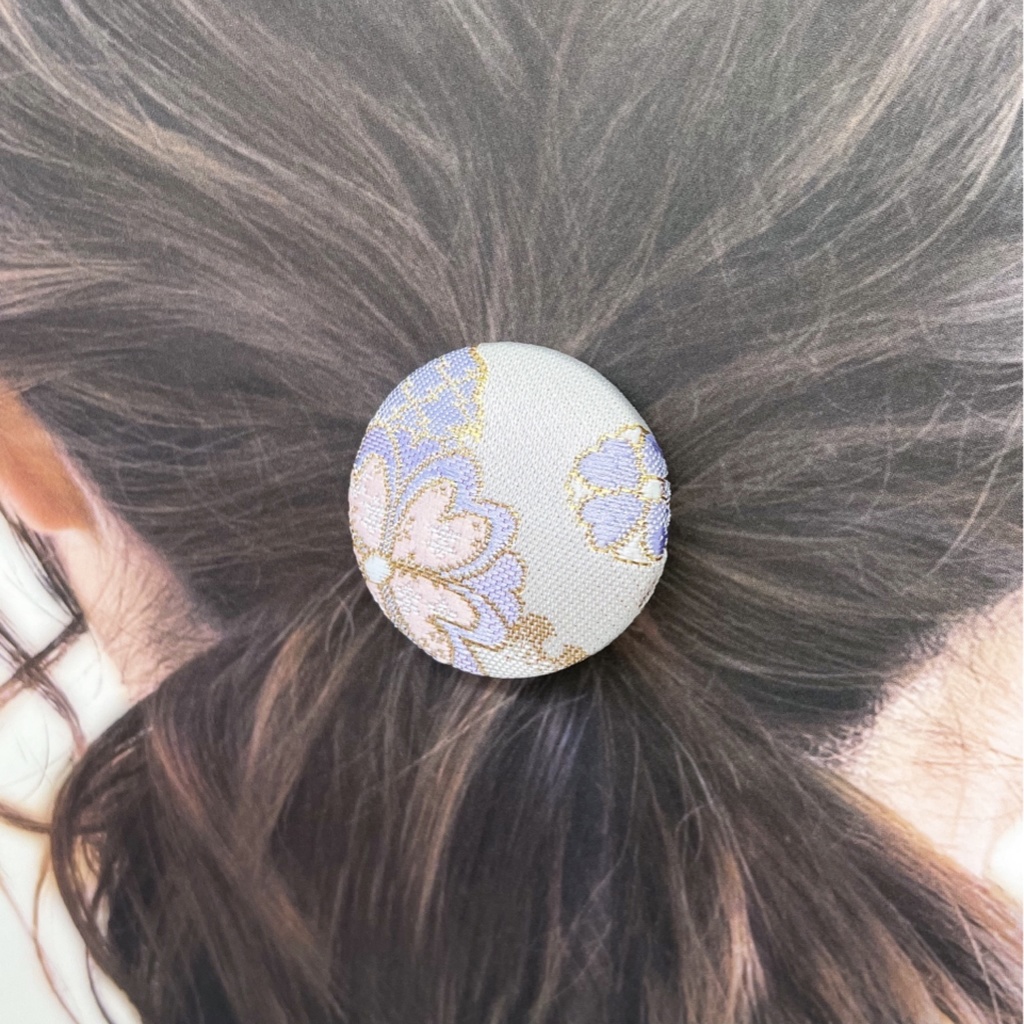 【剣が刻】金襴ヘアゴム…『不動十王』