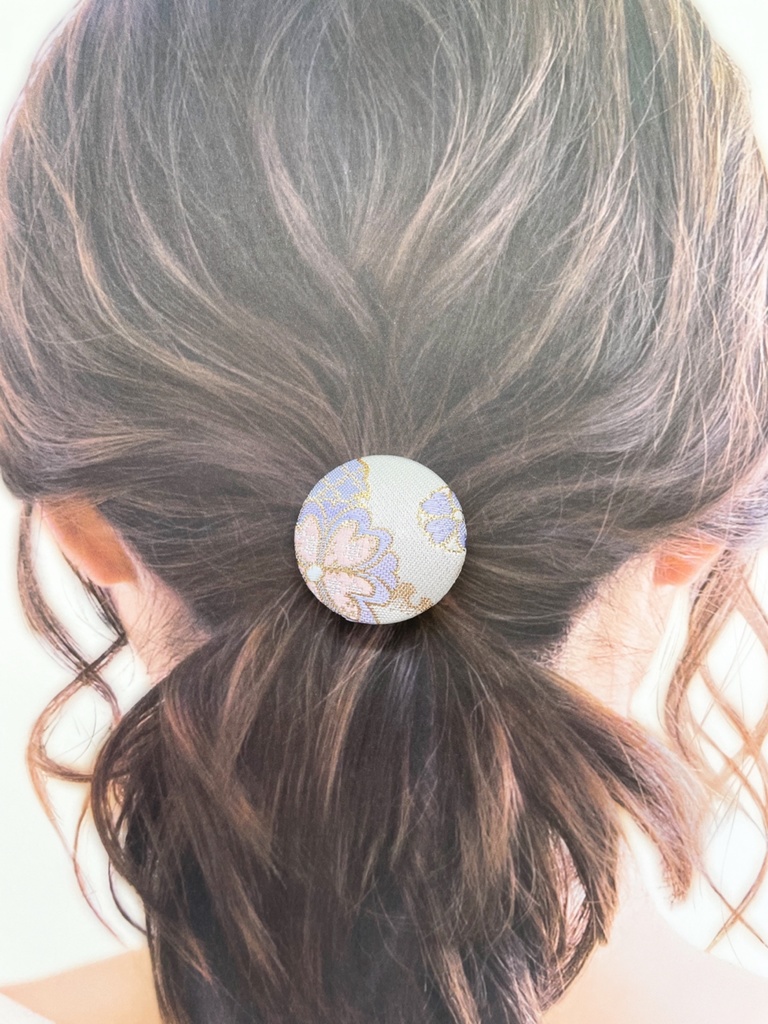 【剣が刻】金襴ヘアゴム…『不動十王』