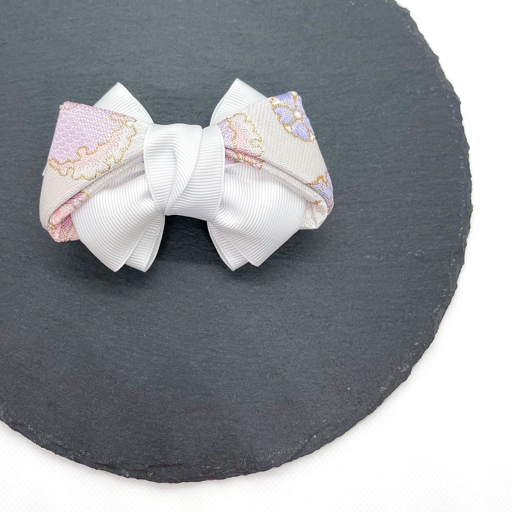 【剣が刻】金襴バレッタ…『不動十王』