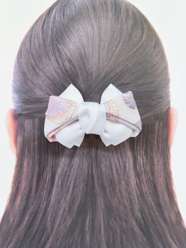 【剣が刻】金襴バレッタ…『不動十王』