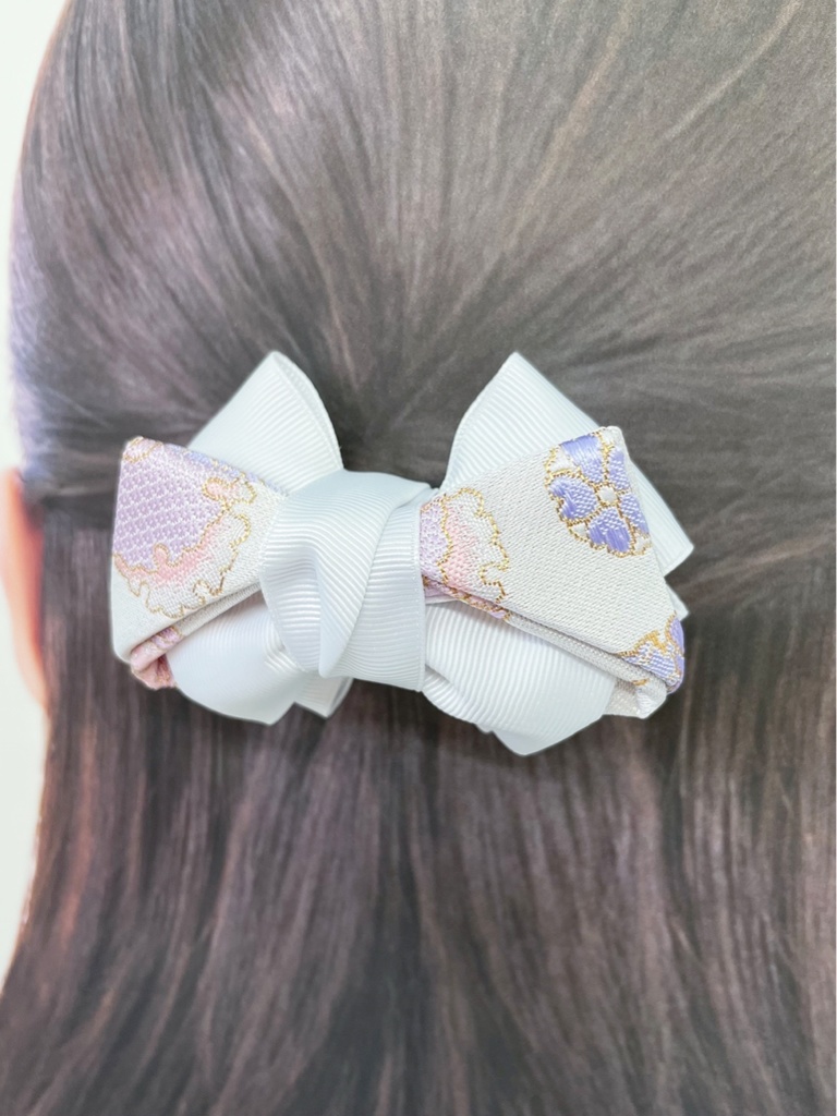 【剣が刻】金襴バレッタ…『不動十王』