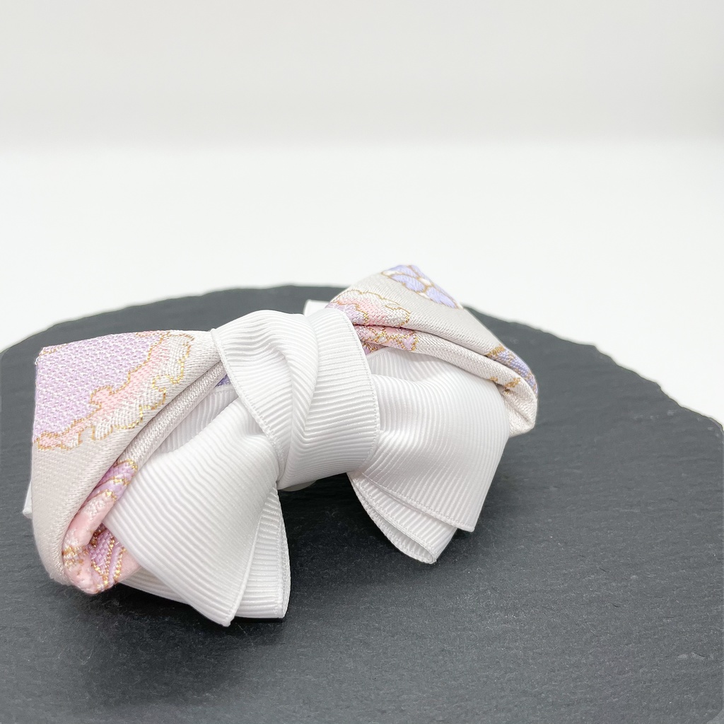 【剣が刻】金襴バレッタ…『不動十王』