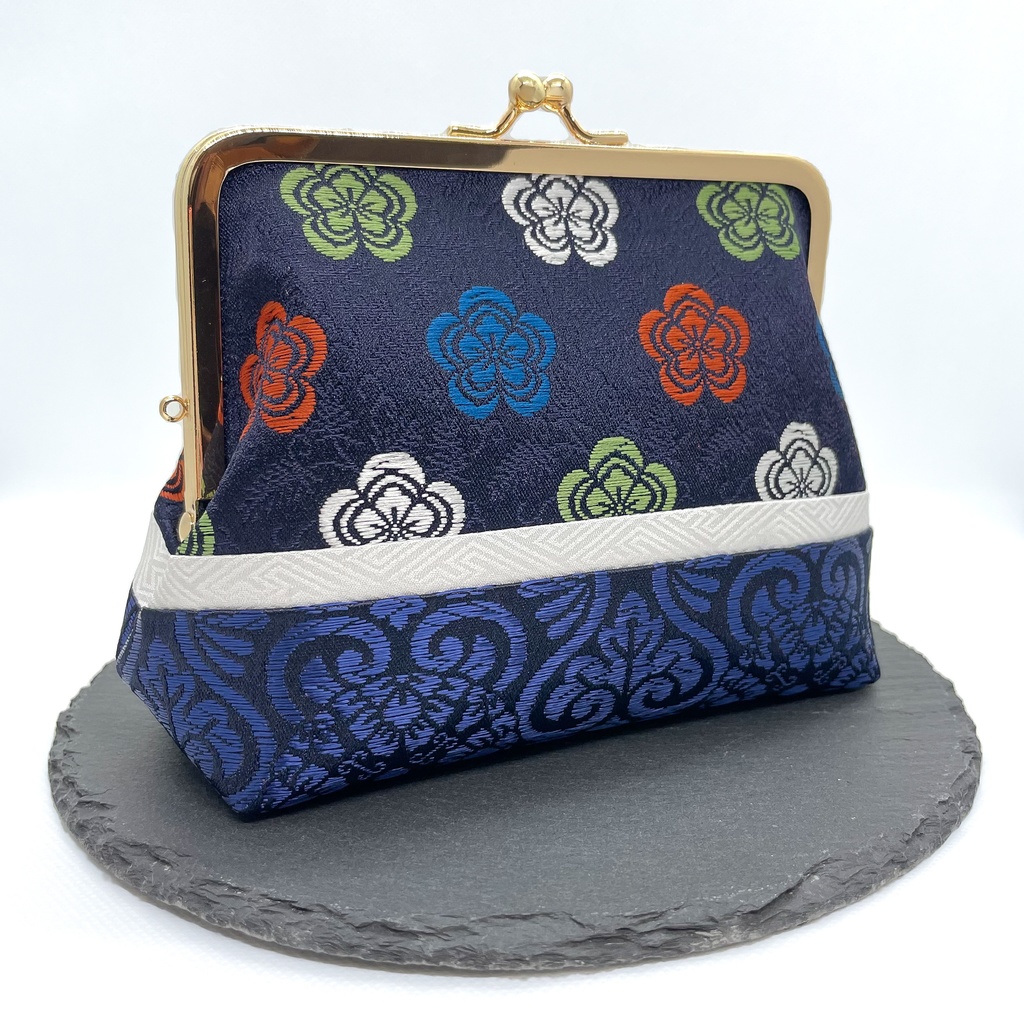 【剣が刻】金襴がま口…『琉胡』