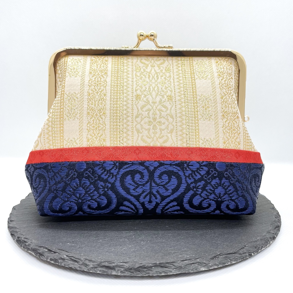 【剣が刻】金襴がま口…『フランソワ・カロン』