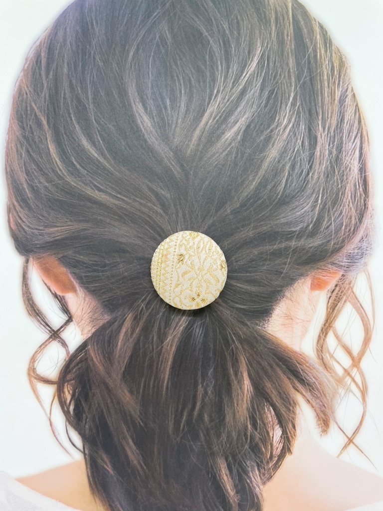 【剣が刻】金襴ヘアゴム…『フランソワ・カロン』