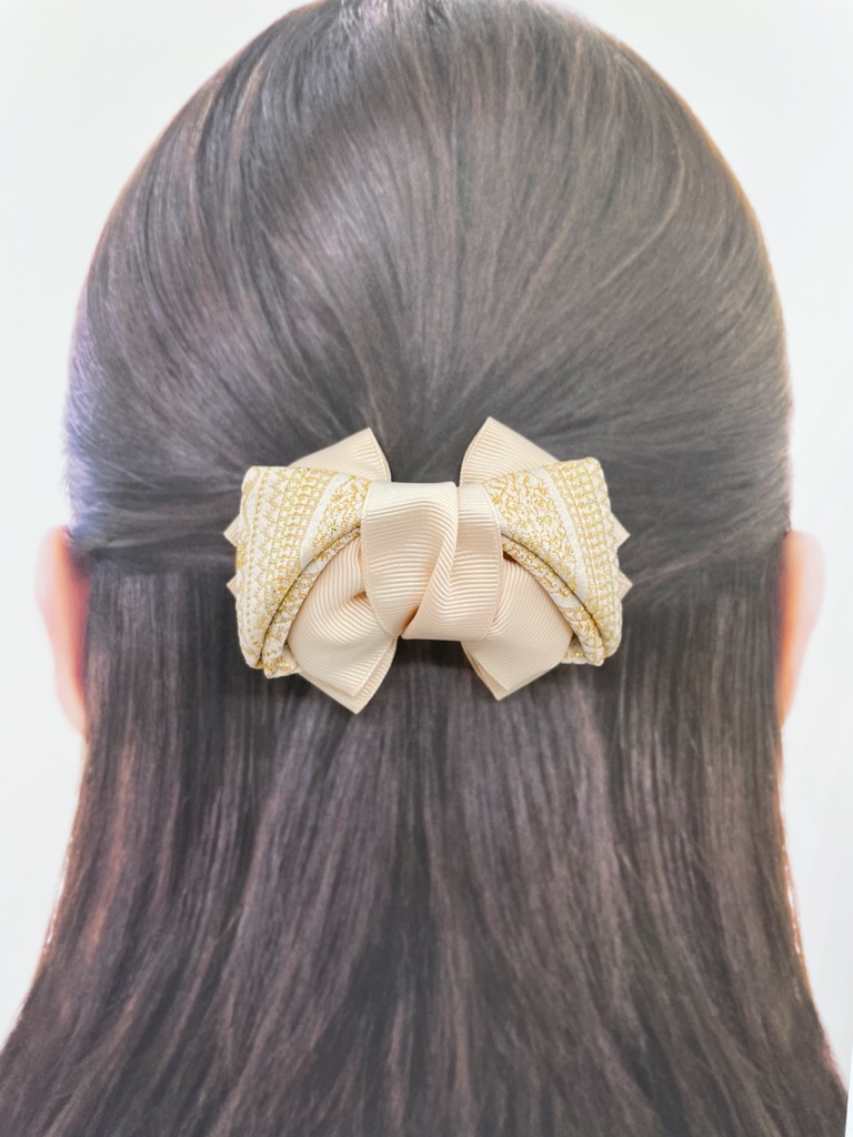 【剣が刻】金襴バレッタ…『フランソワ・カロン』