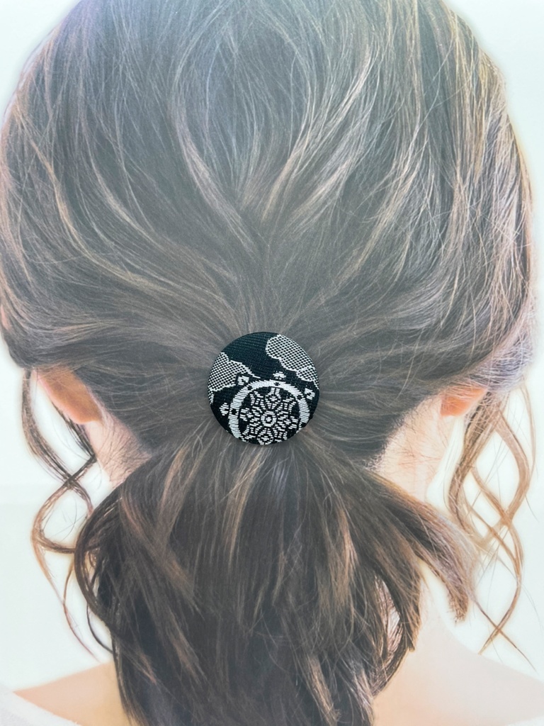 【剣が刻】金襴ヘアゴム…『悪毒王』