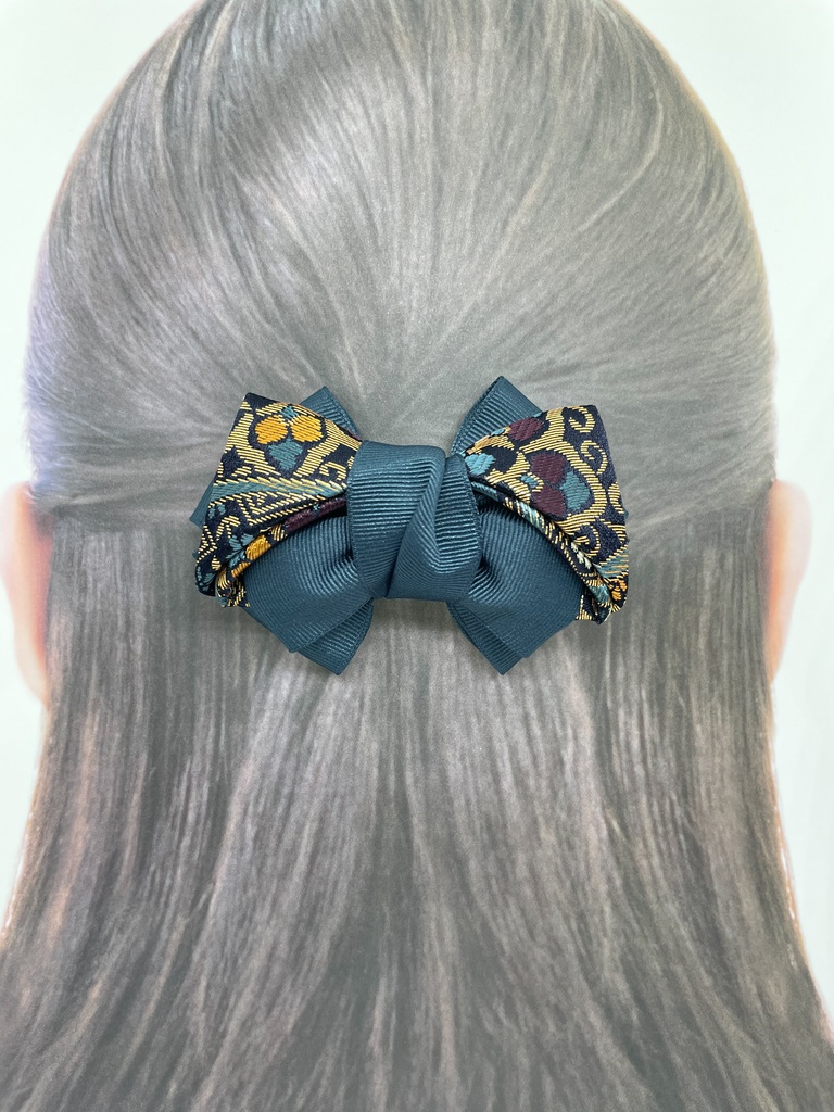 【剣が刻】金襴バレッタ…『由比正雪』