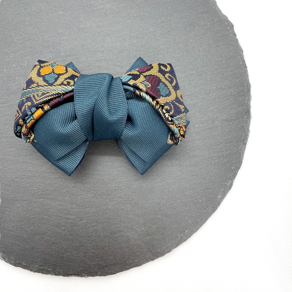 【剣が刻】金襴バレッタ…『由比正雪』