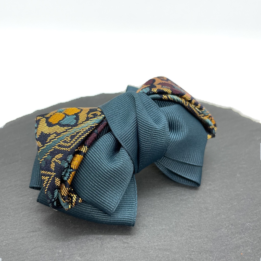 【剣が刻】金襴バレッタ…『由比正雪』