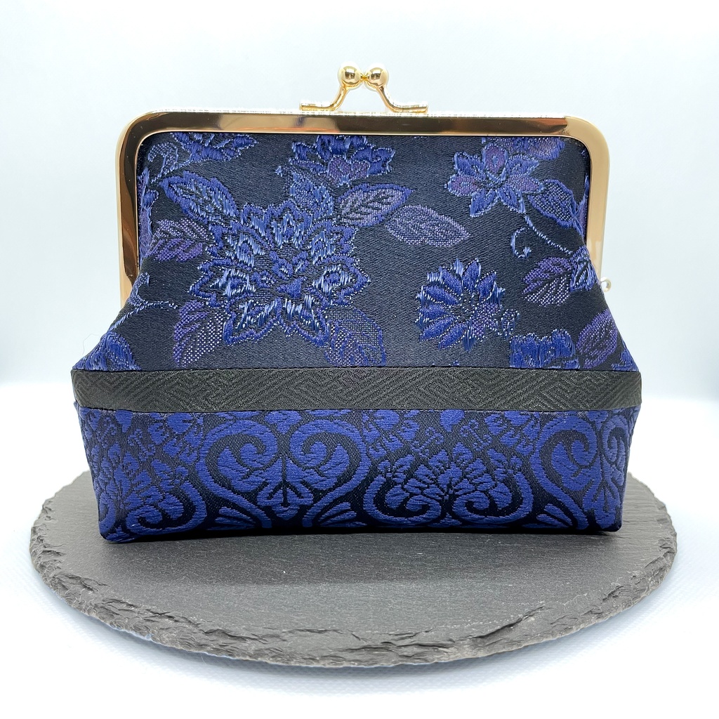 【剣が刻】金襴がま口…『唐獅子』