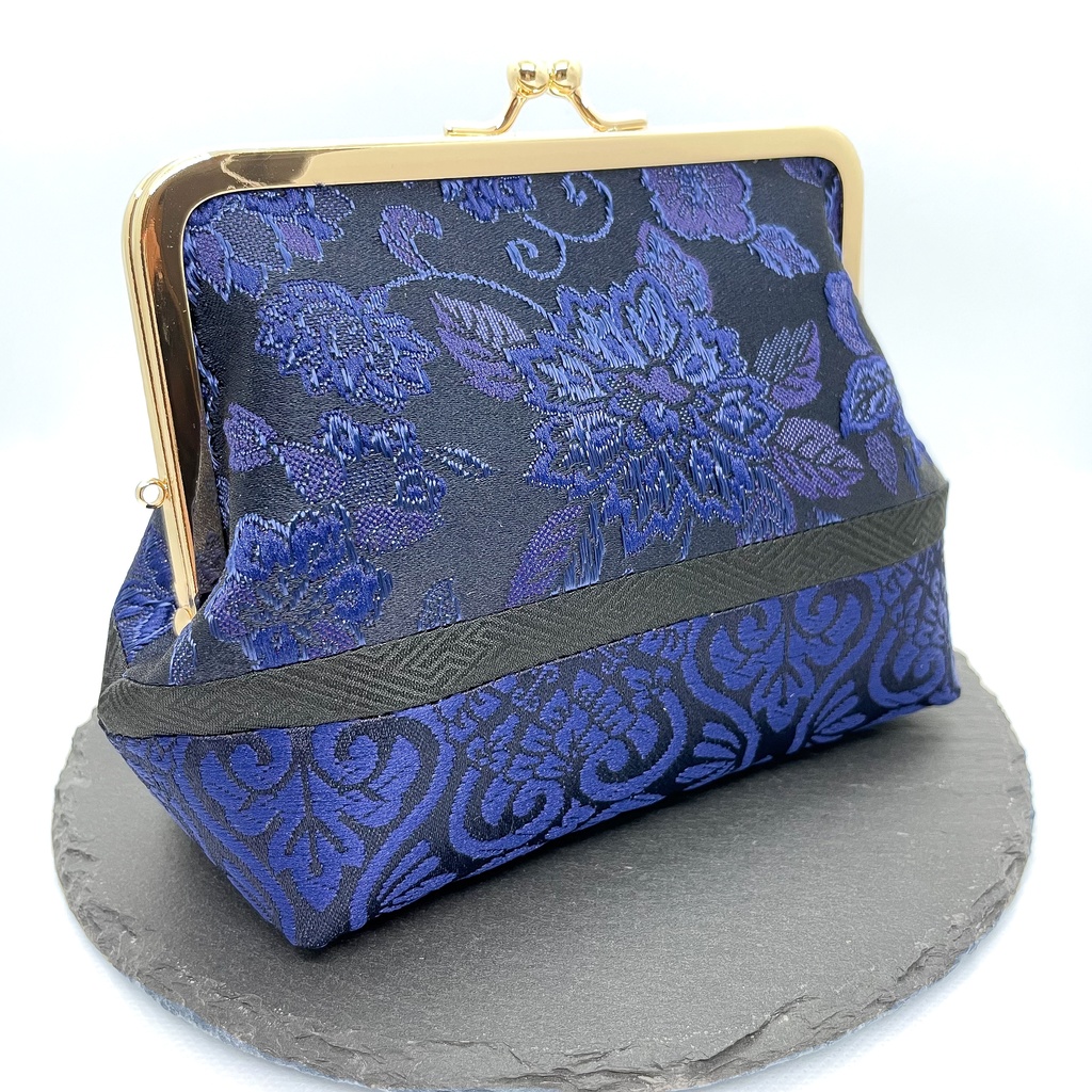 【剣が刻】金襴がま口…『唐獅子』