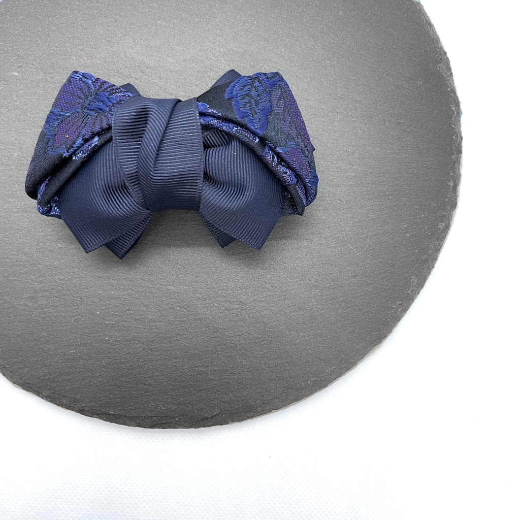 【剣が刻】金襴バレッタ…『唐獅子』