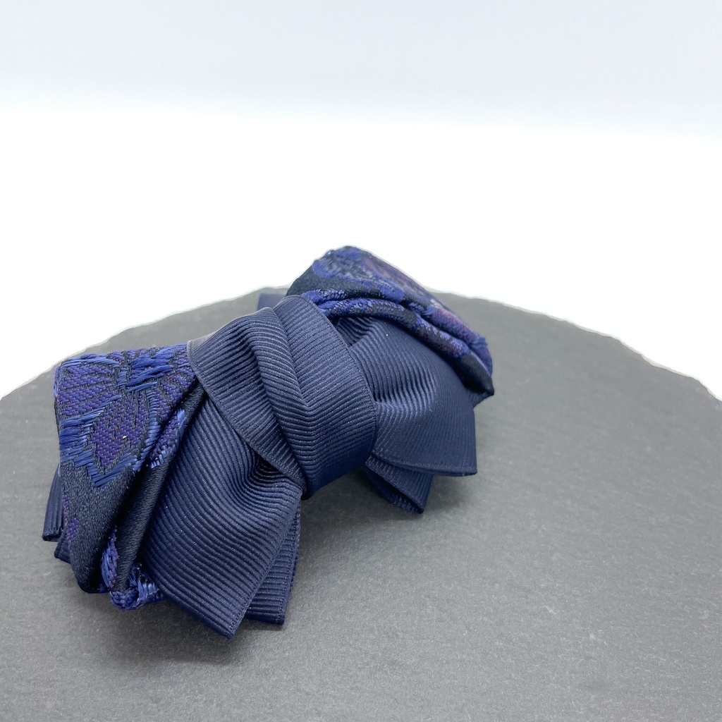 【剣が刻】金襴バレッタ…『唐獅子』