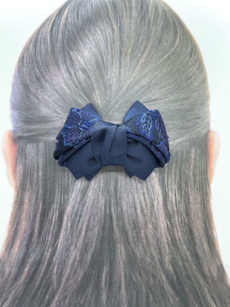 【剣が刻】金襴バレッタ…『唐獅子』